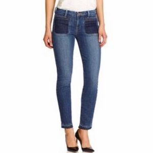 COPY - Genetic Womens Bardot Skinny Denim Jeans, Blue, 25